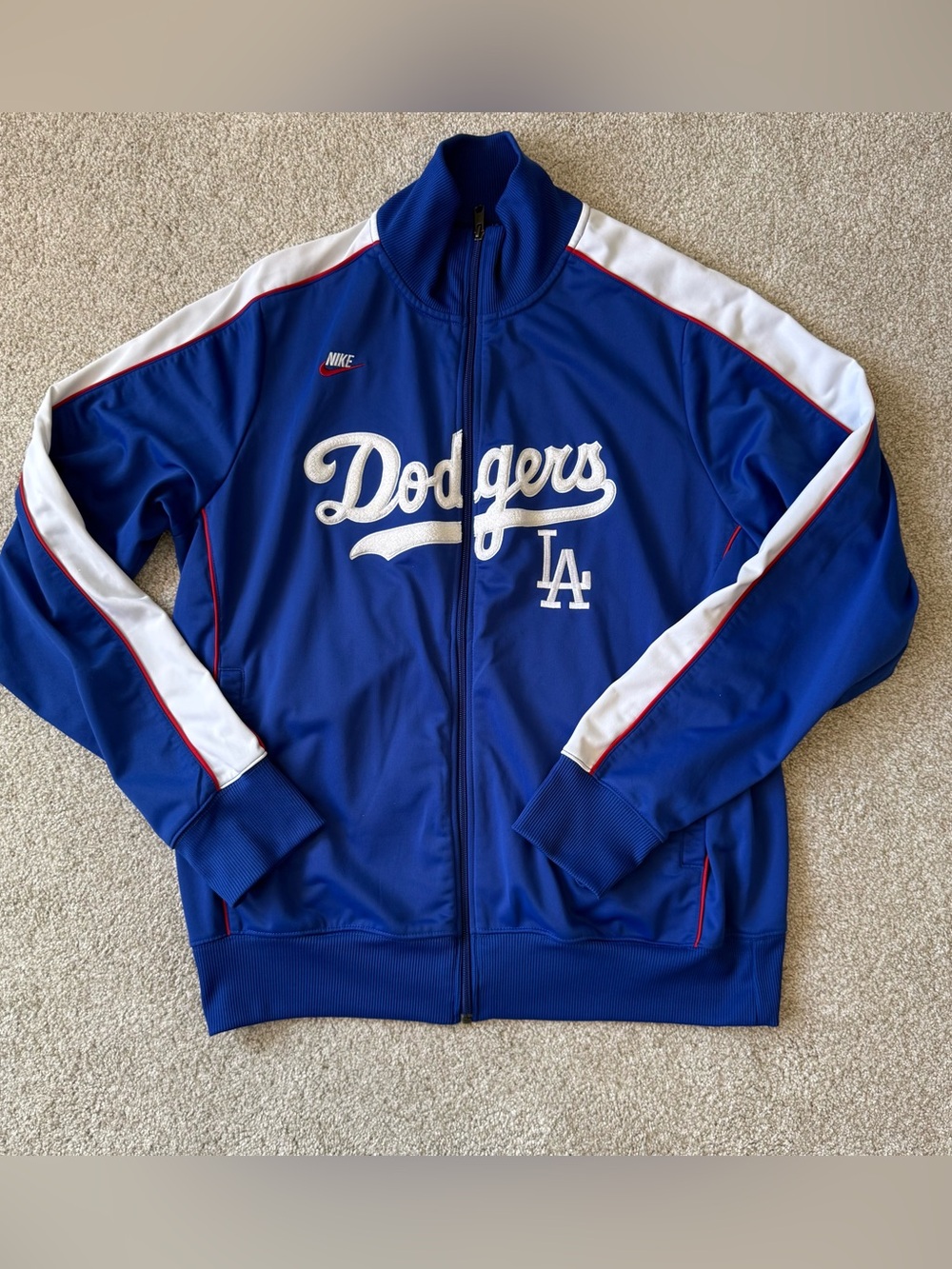 LA Dodgers Nike Vintage Full Zip Track Jacket Men's XL